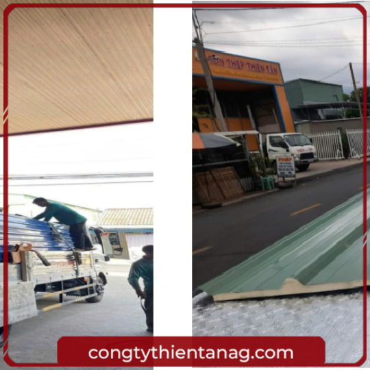 Tôn PU cách nhiệt